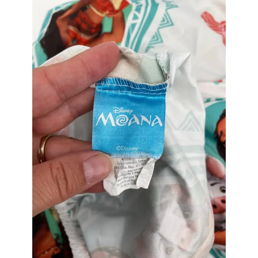 Disney Moana Twin Size Fitted Sheet Only Pua